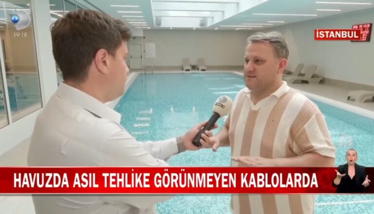  Site ve Apartman Havuzlarında Sessiz Tehlike Elektrik Kaçakları Ölüm Saçıyor! kanal D